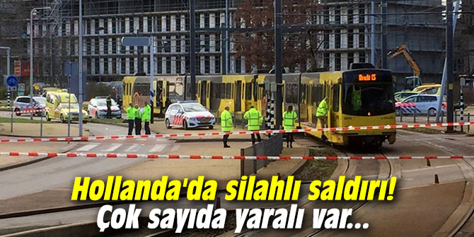 Hollanda'da silahlı saldırı! Çok sayıda yaralı var