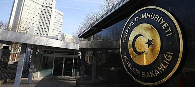 Dışişleri Bakanlığı'ndan Yunanistan'a sert tepki