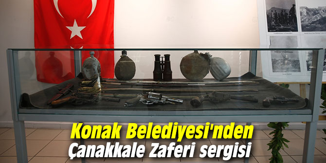 Konak Belediyesi'nden Çanakkale Zaferi sergisi
