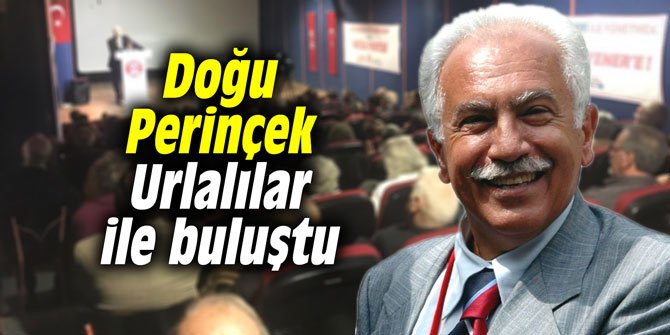 Doğu Perinçek, Urlalılar ile buluştu