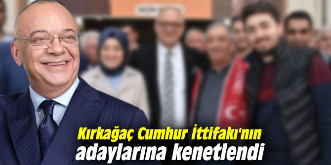 Kırkağaç Cumhur İttifakı'nın adaylarına kenetlendi