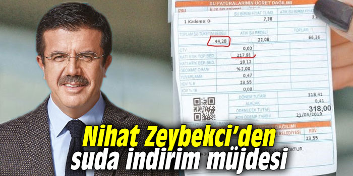 Nihat Zeybekci’den suda indirim müjdesi