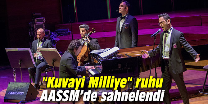 "Kuvayi Milliye" ruhu AASSM’de sahnelendi