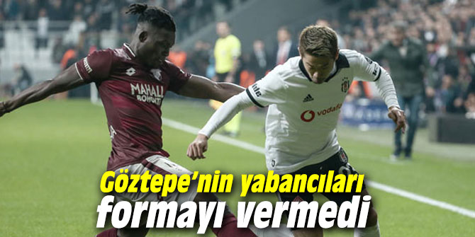 Göztepe’nin yabancıları formayı vermedi