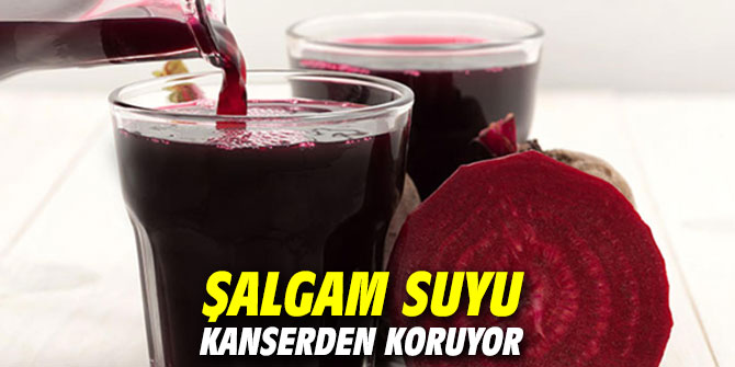 Şalgam suyu kanserden koruyor