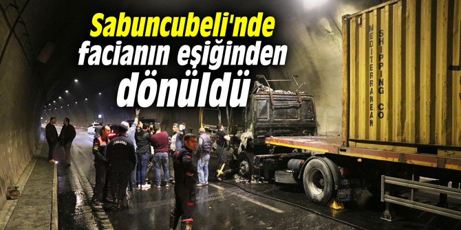 Sabuncubeli'nde facianın eşiğinden dönüldü