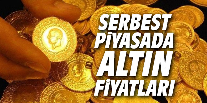 Serbest piyasada altın fiyatları