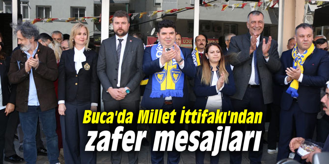 Buca'da Millet İttifakı'ndan zafer mesajları