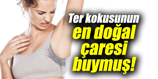 Ter kokusunun en doğal çaresi buymuş!