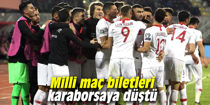 Milli maç biletleri karaborsaya düştü