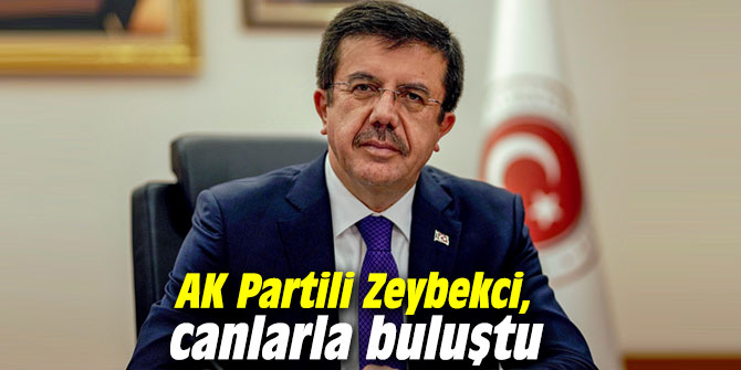 AK Partili Zeybekci, canlarla buluştu