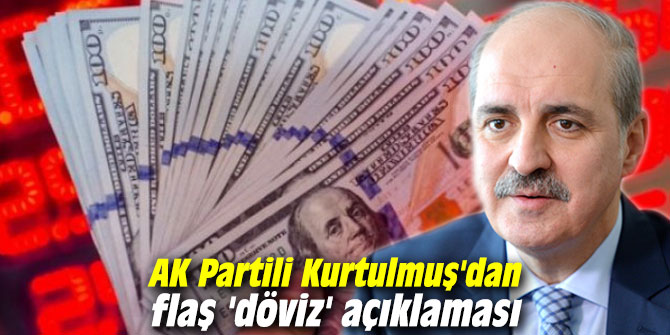 AK Partili Kurtulmuş'dan flaş 'döviz' açıklaması