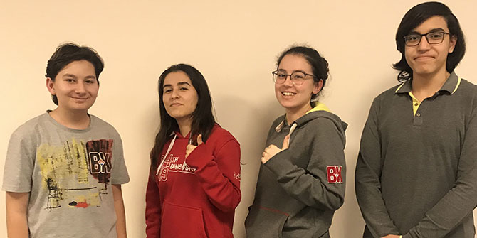 Bahçeşehir öğrenciler ‘Çevrenin genç sözcüleri’ oldu