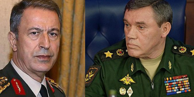 Rus Genelkurmay Başkanı Ankara'da