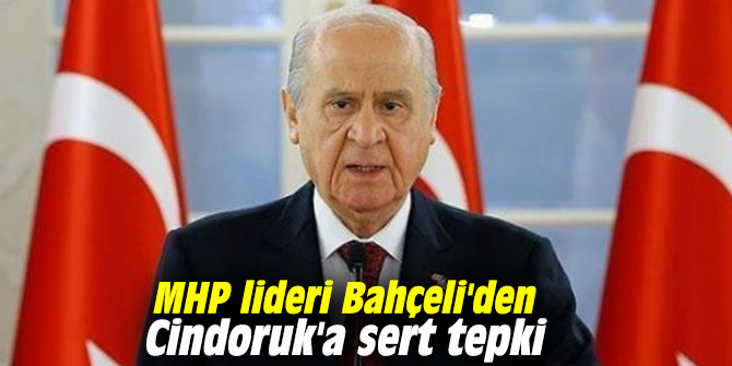 MHP lideri Bahçeli'den Cindoruk'a sert tepki