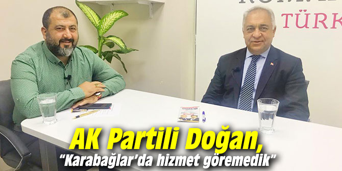 Ak Partili Doğan, “Karabağlar’da hizmet göremedik”