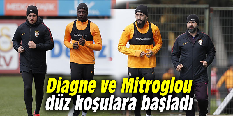 Diagne ve Mitroglou düz koşulara başladı