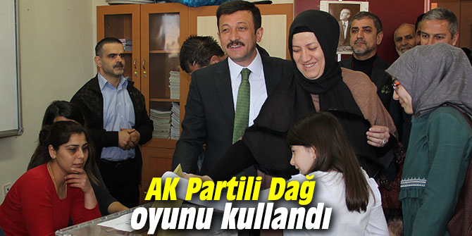 AK Partili Hamza Dağ oyunu kullandı