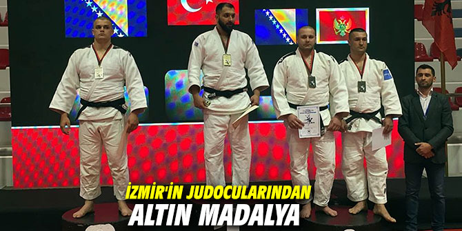 İzmir'in judocularından altın madalya
