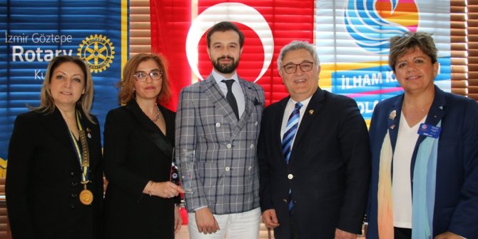 Rotary'den yaşlı sağlığına meslek ödülü 