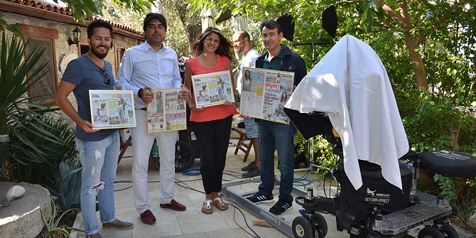 ‘RÜZGÂRIN KALBİ’, FOÇA’DA ATIYOR