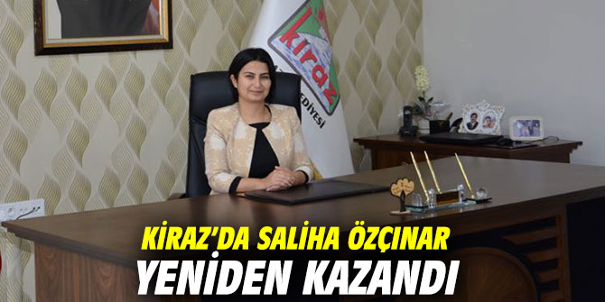 Kiraz’da Saliha Özçınar yeniden kazandı