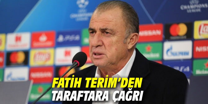 Fatih Terim’den taraftara çağrı