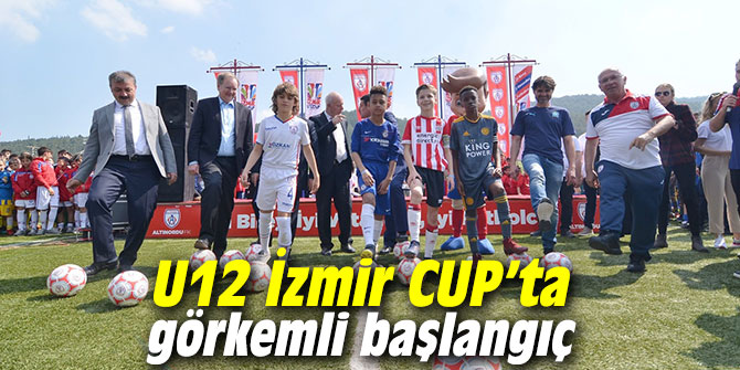 U12 İzmir CUP’ta görkemli başlangıç