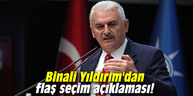 Binali Yıldırım'dan flaş seçim açıklaması: 'İstanbullular da rahatlasın, adaylar da rahatlasın'
