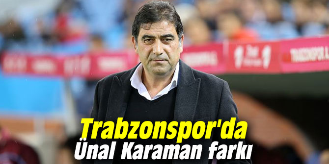 Trabzonspor'da Ünal Karaman fark yaratıyor!