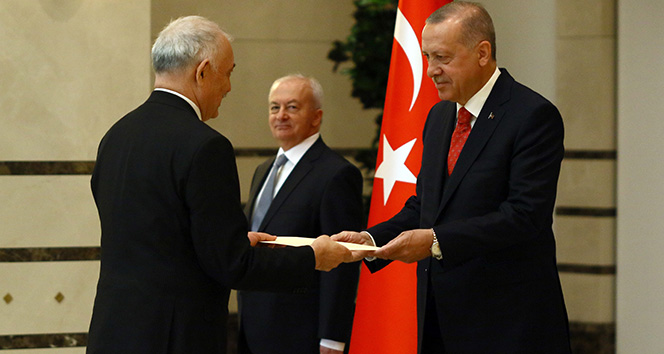 Cumhurbaşkanı Erdoğan, Paraguay Büyükelçisini kabul etti