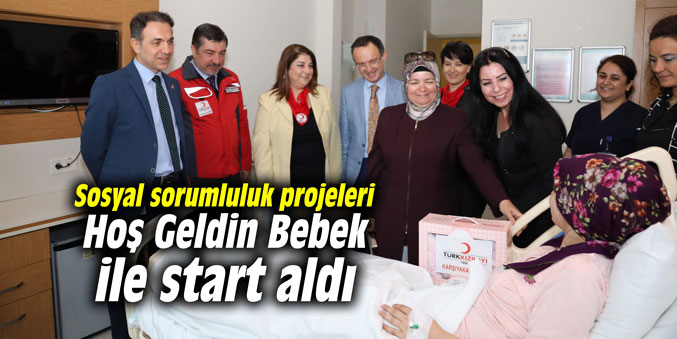 Sosyal sorumluluk projeleri Hoş Geldin Bebek ile start aldı