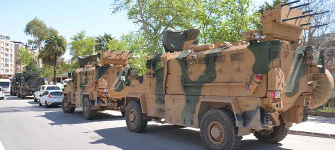 Sınıra komando takviyesi devam ediyor!