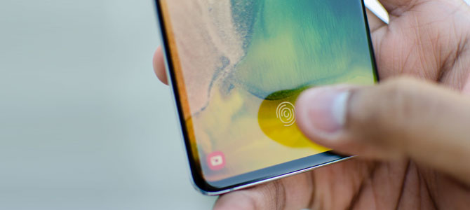 Galaxy S10 parmak izi için önemli güncelleme!