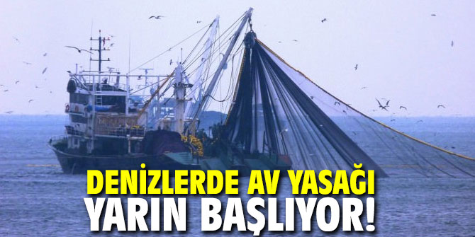Denizlerde av yasağı yarın başlıyor!