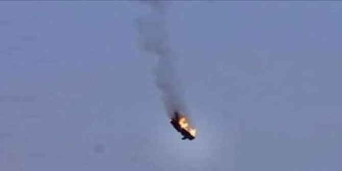 Libya'da Hafter güçlerine ait askeri uçak düştü