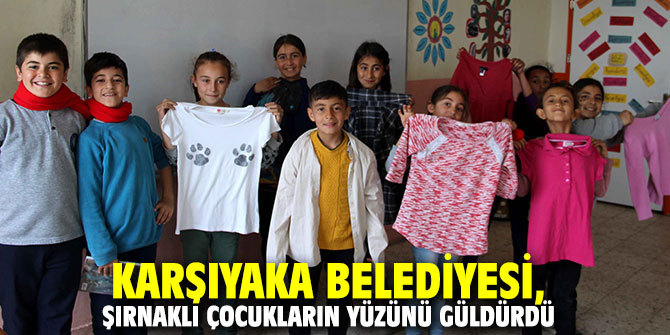 Karşıyaka Belediyesi, Şırnaklı çocukların yüzünü güldürdü