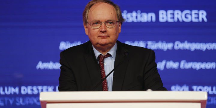 Berger: "AB'nin Suriyeliler için Türkiye'ye yardımları sürecek"