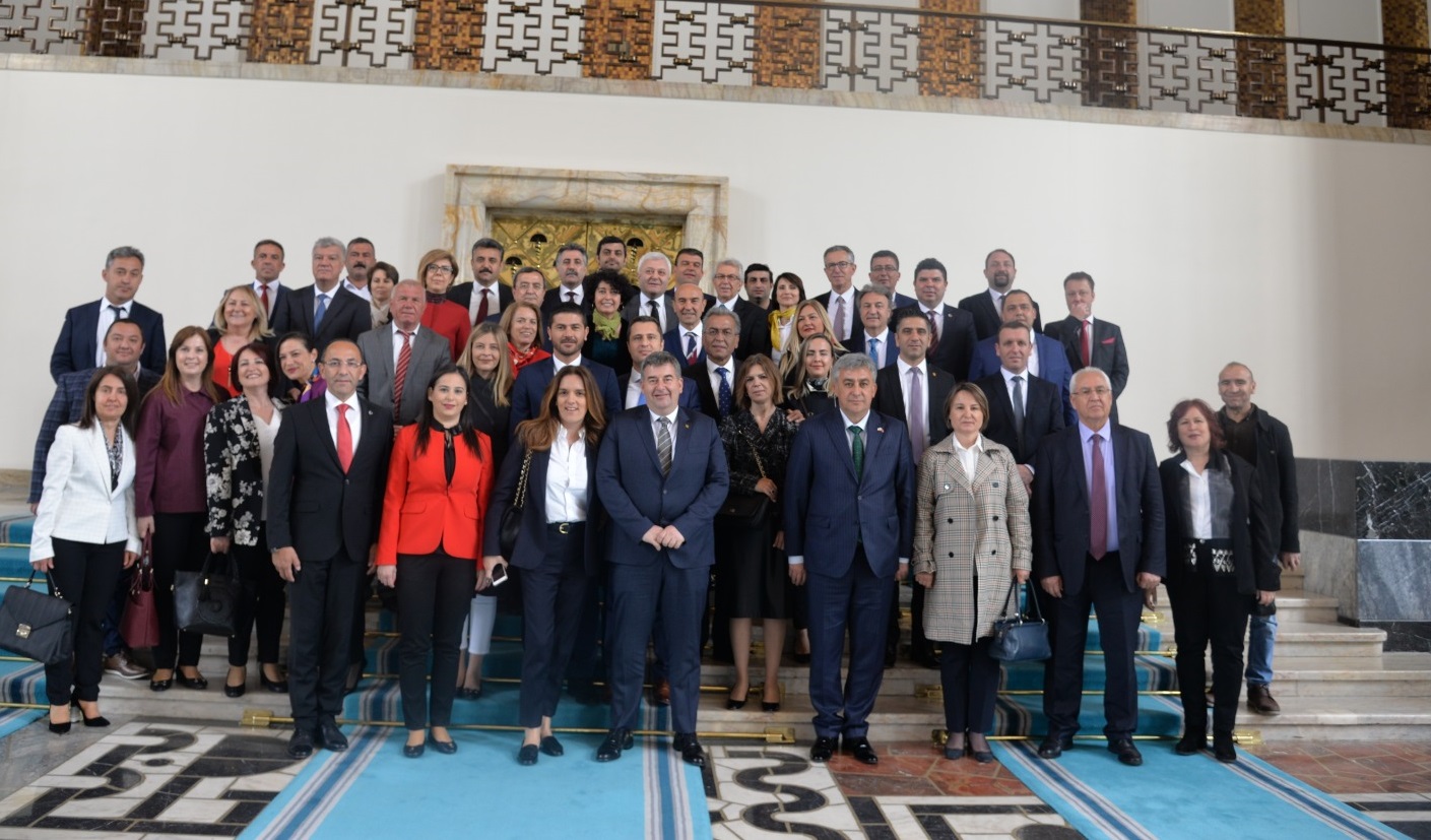 İZMİRLİ BAŞKANLAR ANKARA'DA