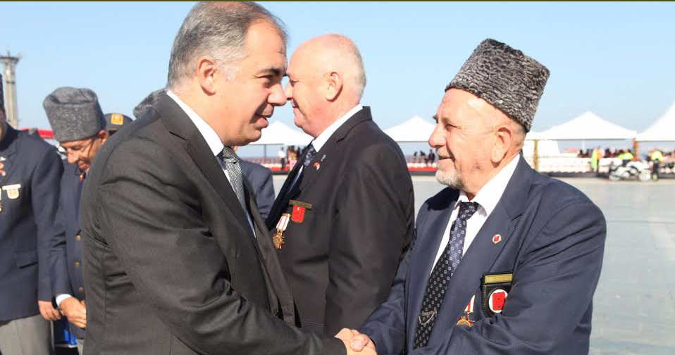 Delican'dan Gazilere anlamlı mesaj...