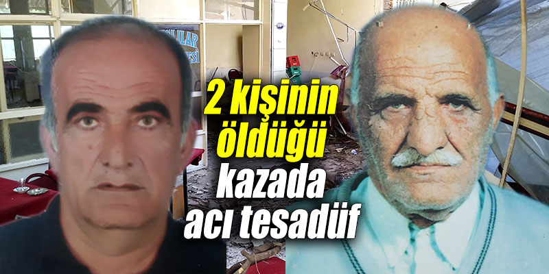 İzmir'de 2 kişinin öldüğü kazada acı tesadüf