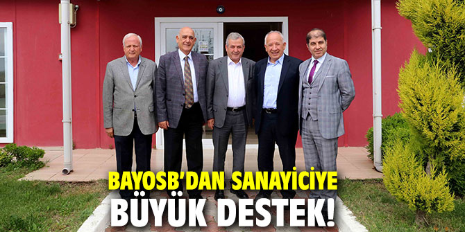 BAYOSB’den sanayiciye aidat sıfır, hizmet bedeline zam yok
