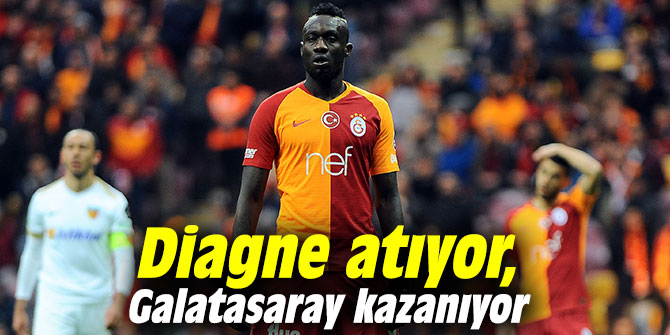 Diagne atıyor, Galatasaray kazanıyor 