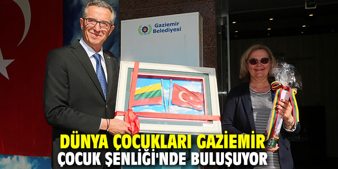 Dünya çocukları Gaziemir Çocuk Şenliği'nde buluşuyor