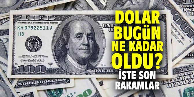 Dolar bugün ne kadar oldu? İşte son rakamlar