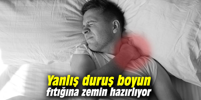 Yanlış duruş boyun fıtığına zemin hazırlıyor