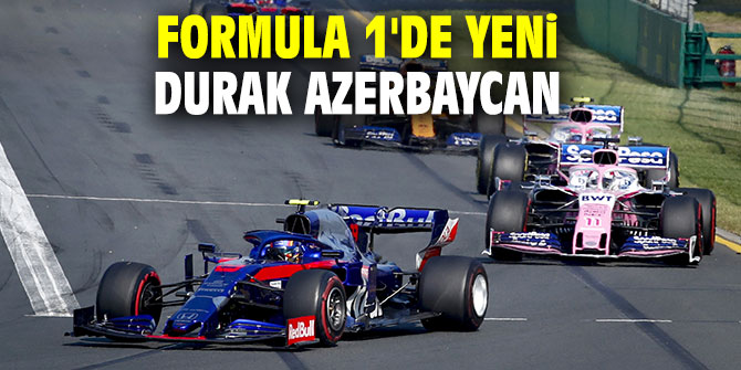 Formula 1'de yeni durak Azerbaycan