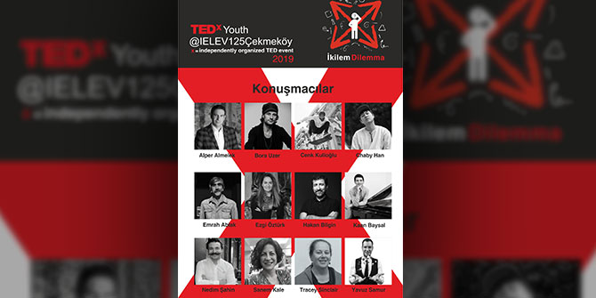 TEDxYouth'a İELEV Özel 125. Yıl Ortaokulunda ev sahipliği yapacak