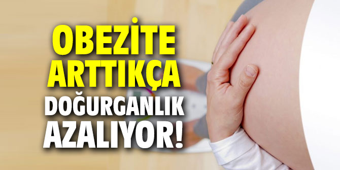 Obezite arttıkça doğurganlık azalıyor!