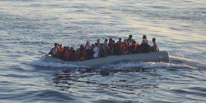 Ege'de 42 kaçak göçmen yakalandı